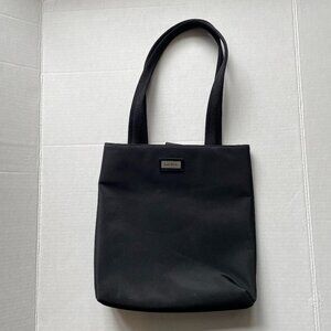 Lauren Ralph Lauren black nylon small tote